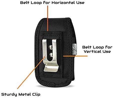 Agoz ZAGPH02AKYDURAXE Sonim Xp3 Case, Heavy-Duty Rugged Carry Belt Clip Case Vertical Pouch Cover thumb #2