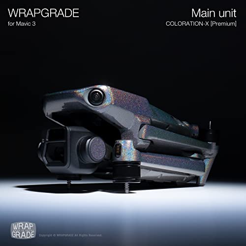 Image of WRAPGRADE Skin Compatible with DJI Mavic 3 Pro (Coloration-X)