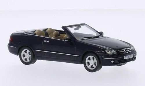 Preisvergleich Produktbild Mercedes CLK 350 Cabrio, schwarz, 2005, Modellauto, Fertigmodell, SpecialC.-61 1:43