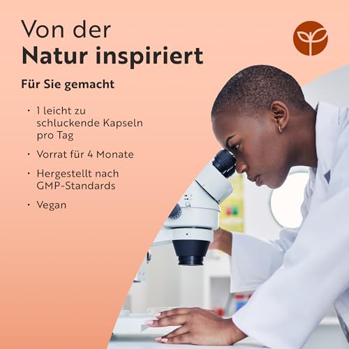 500mg Curcuma Extrakt Kapseln - 120 Kapseln - Mit 95% reinstem Curcumin - Laborgetestet - Mit Pfeffer & Ingwer - Curcuma Kapseln - Hochdosiert - Nutravita Kurkuma