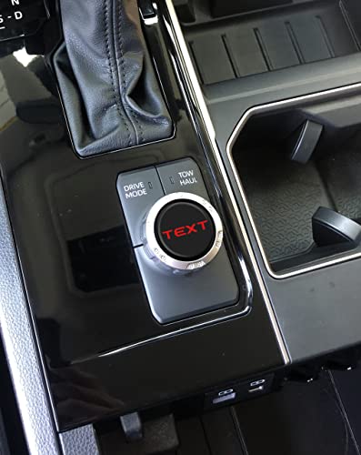 Drive Mode Selector Dial Accent Overlay -Compatible with 2022-2026 Tundra