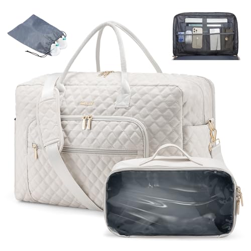 LOVEVOOK Travel Duffle Bag with Toiletry Kit