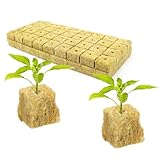 txuzong 36 Pièces Cubes de Culture Hydroponique 30x30x40mm - Blocs de Laine de Roche pour...
