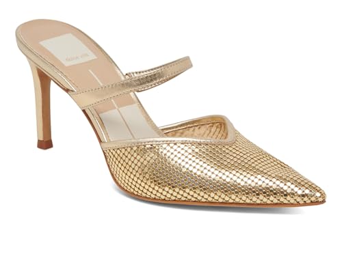 Dolce Vita Womens, Kanika MESH, Gold Metallic MESH, 8