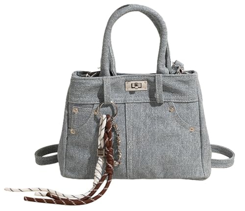 Mini sac élégant en denim fini l'encombrement au quotidien