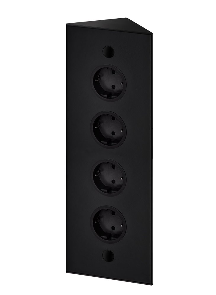 THEBO 17588/320 Energie-Ecksäule ST 3007/320 schwarz, 240 V