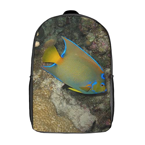 Sac à dos scolaire grand volume soulageant le dos pour adolescents actifs Angelfish