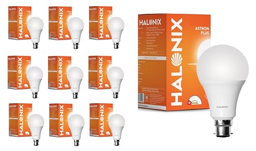 Image of Halonix 14W LED Light Bulb | White (6500K) |Energy Efficient| 4kv Surge Protection | High Lumens Per Watt | Pack of 10