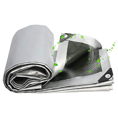 Preisvergleich Produktbild Ljdgr GRW-Plane wasserdichte Plane Blatt Dickes Regentuch Linoleum Visier Windschutzscheibe Carport Tuch, Polyethylen, Dicke 0,4 mm, 220 g / m2 17 Größen (Größe: 3 x 5 m) Garten liefert (Size : 6x6M)