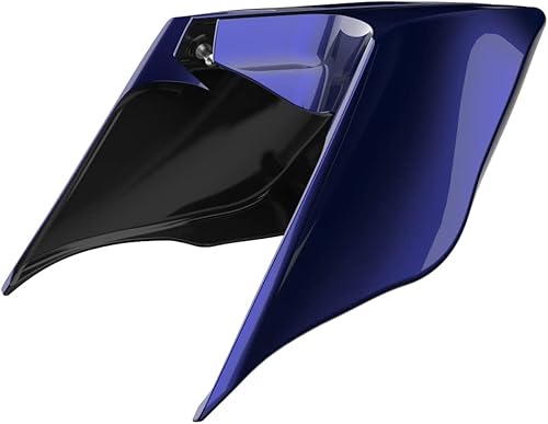 Miniatura 152 de Advanblack Barracuda - Cubiertas laterales estiradas plateadas (brillantes), paneles extendidos para Harley Touring Street Glide Road Glide Electra
