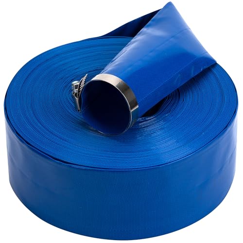 3 in x 100 ft Pool Backwash Hose Heavy Duty Drain Discharge Vinyl Hoses