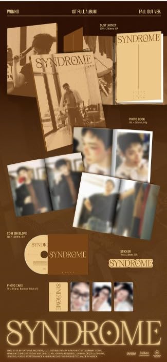 Amazon.com: WON.HO SYNDROME [Standard 3 Ver Set] 1st Full Album
