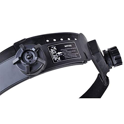 Miniatura 5 de Máscara de soldadura ajustable para la cabeza, resistente a los rayos ultravioletas, solar, oscurecimiento automático, accesorios de protección para