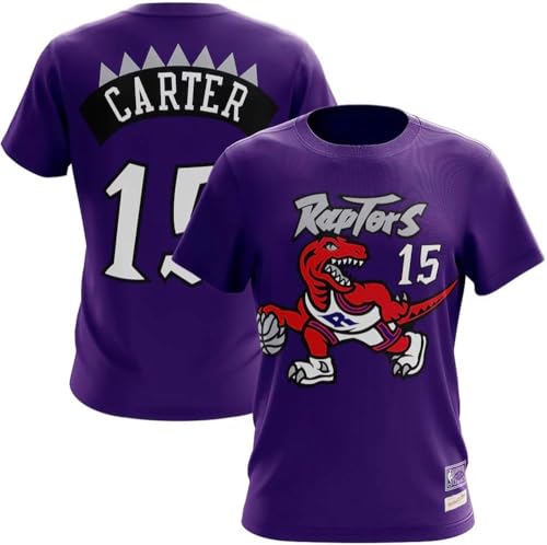 Mitchell & Ness Vince Carter Youth Purple Toronto Raptors T-Shirt