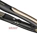 Jinri Titanium Plate 4/5 Mini Flat Iron,Perfect Travel Size Hair Straightener Dual Voltage Black color