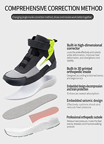 Zapatos ortopédicos infantiles con soporte de arco y tobillo miniatura 6