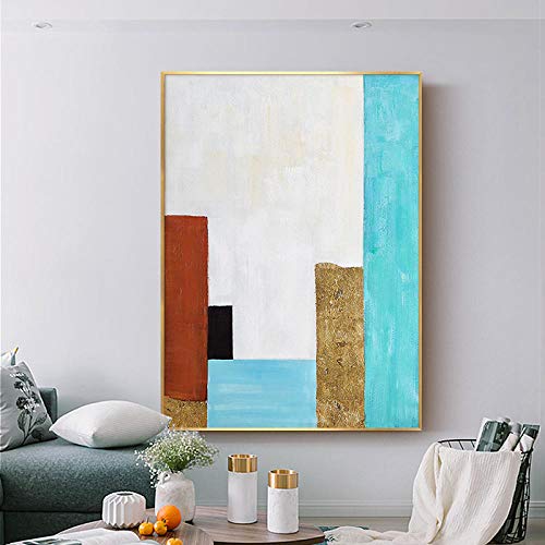 Pintura Al Óleo Pintada A Mano Sobre Lienzo,Espátula, Pinturas De Paisajes,Simple Lámina...