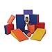 Children's Factory Soft Shapes Set, Primary, CF362-545, Large Foam Blocks, Toddler Playroom, Preschool or Daycare Indoor Playground Building Activity