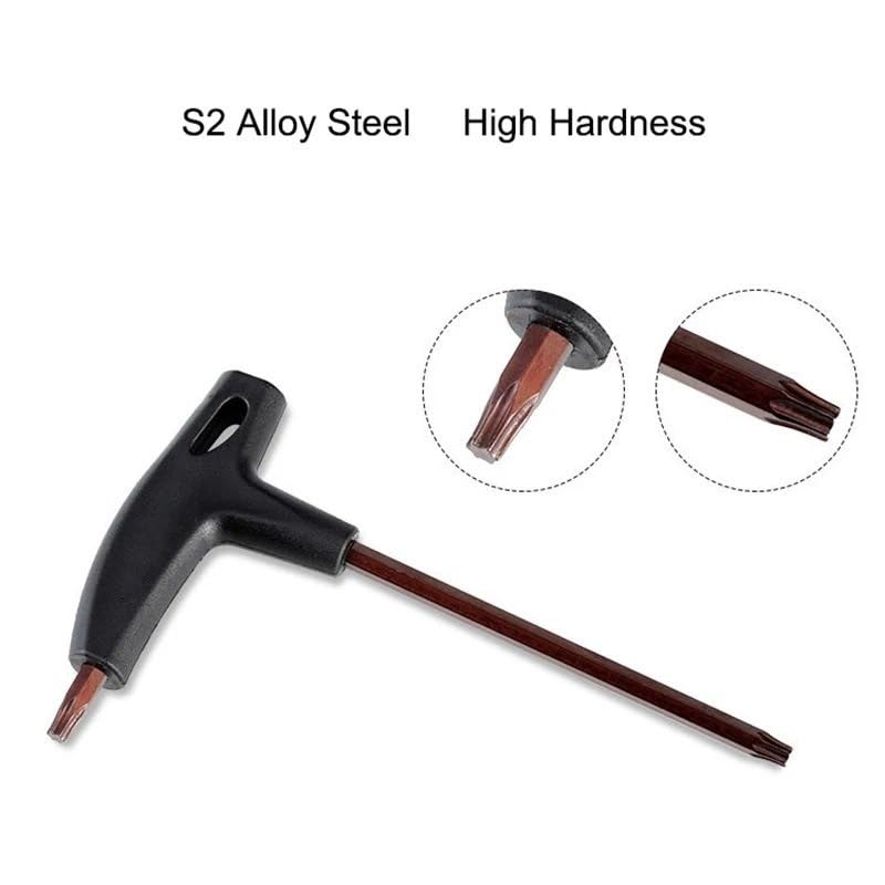Outil clé T25 Torx pour réparation cycliste taille compacte