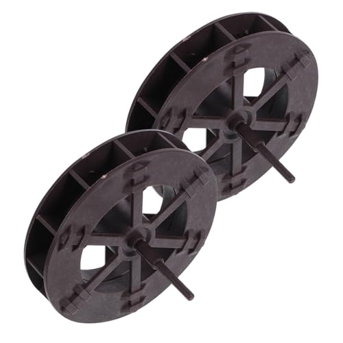 Garneck 2St Aquarium-Brunnen-Rad versunkenes Aquariumdekor Brunnen im Freien wasserkaraffe brunnenkresse hochdruckreiniger Wasserfall Rad der Wasserfontänen Wasserradmodell selber Bauen