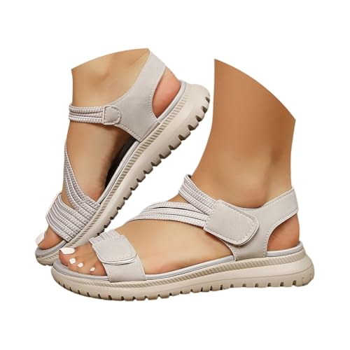 Genérico Sandalias Mujer   Verano Moda Comodos Transpirables Plataforma Sandalia de Cuña Casual Sandalia para Trekking Caminar Senderismo Playa Sandalias Ortopedicas Corregir Juanetes