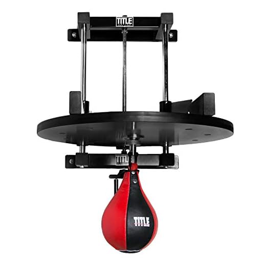 Title Boxing Precision Adjustable Speed Bag Platform