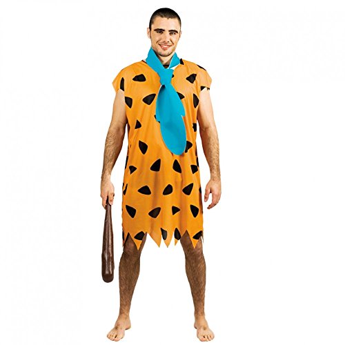 Fyasa 705833-TXL Disfraz de hombre de caverna, multicolor, XL