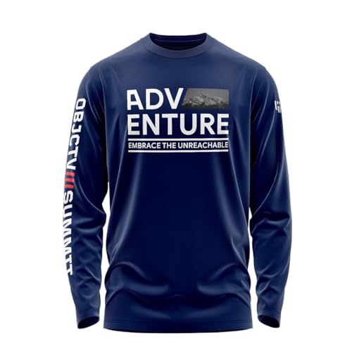 Image of Aero Armour Adventure Printed Cotton T-Shirt | Full Sleeve | Regular Fit | Zero Shrinkage | Round Neck