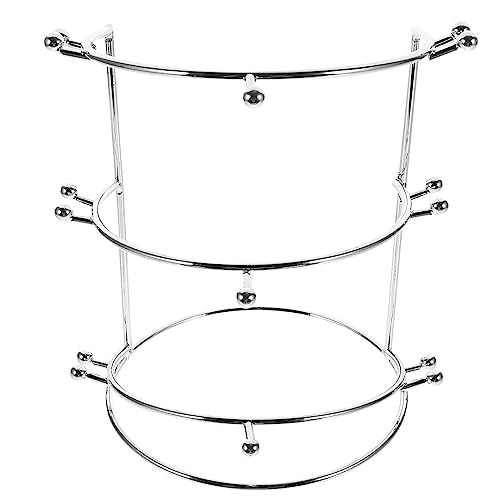 ABOOFAN Crown Display Stand Tiara Holder Three-tier Stand Rack Jewelry Holder Tiaras Display Stand Ears Holder Crowns Holder Girls Home Headbands Organizer Can Bridal Crowns Organizers