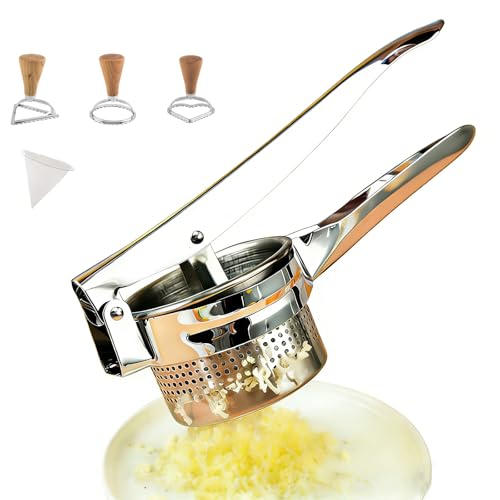 Schiacciapatate, Schiacciapatate In Acciaio Inox, Spremiagrumi Manuale, Piccolo Utensile Domestico, Adatto Per Schiacciare Alimenti O Estrarre Il Succo Da Melograni E Agrumi.