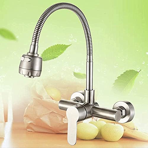Robinet mural double trou universel pour un aménagement durable de cuisine - 4