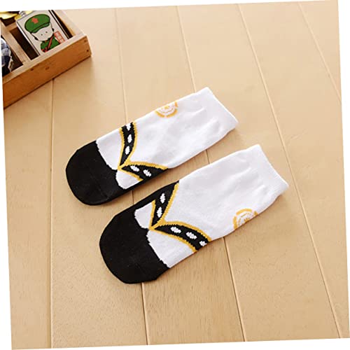 2 Pairs Clogs Pinto Socks Children Breathable Socks Kids Slipper Warm Slipper Home Newborn3