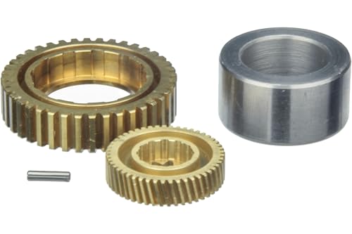 URO Parts 34436862906 Parking Brake Actuator Gear Kit, 4 piece Brass Gear Repair Kit Includes: (2) Brass Replacement Gears (1) Roll pin (1) Press Tool