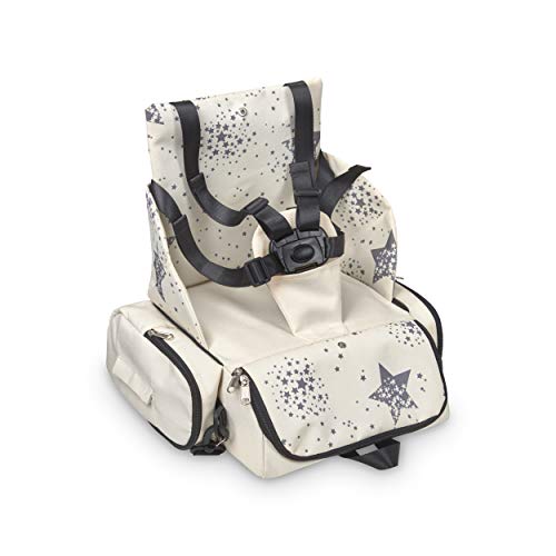 Innovaciones MS 1334 - Booster Bag Stars - Trona De Viaje Port&aacute;til, Asiento De Beb&eacute;s...
