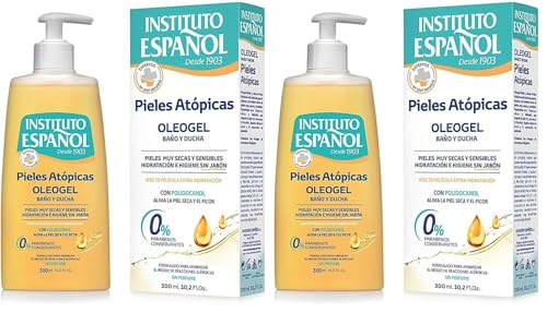 GEL OLEO PIELES ATÓPICAS, 300ml (Paquete de 2)