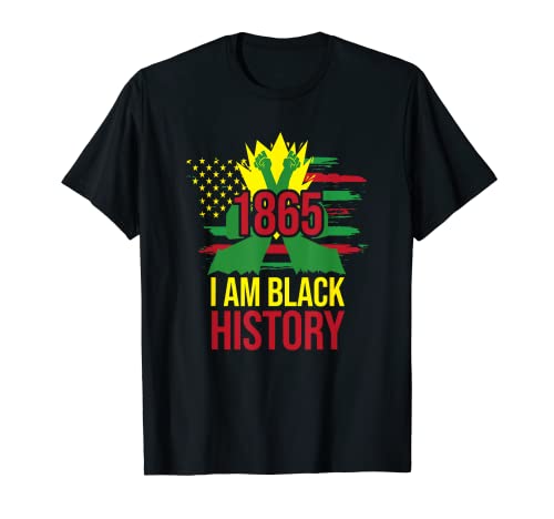 Juneteenth I Am Black History Month Afro-American Pride T-Shirt