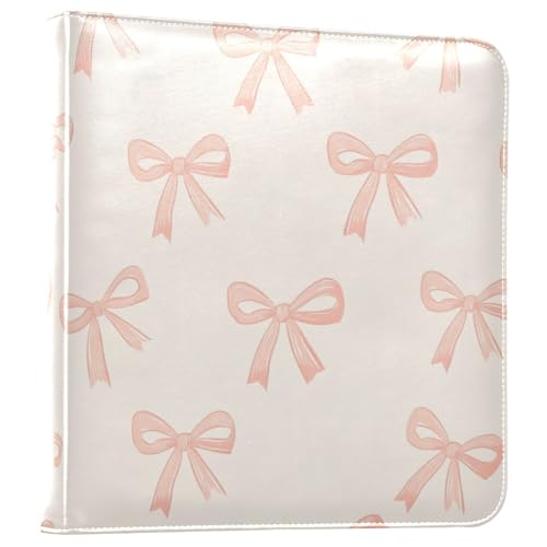 Álbum de Fotos Scrapbook con Anillas, Páginas Adhesivas 40 Páginas 8x10, Cubierta de Cuero PU miniatura 1