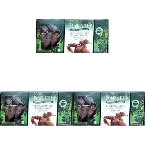 Image of Barari Tunisian-Deglet Nour Dates-1 Kg [Imported By Nutshellz From Tunisia] (Pack Of 6),fresh