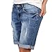 Eauptffy Kurze Hosen Damen Jeans Women Camouflage Denim Jeans Low Taille Super Mini-Kurzhose Sporthose