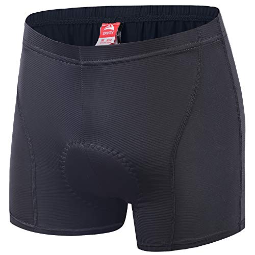 Pantalón de ciclismo para hombre Ally con acolchado 3D Coolmax, ropa interior, pantalones cortos