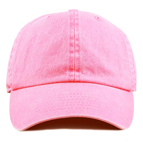 Image of The Hat Depot 100% Cotton Pigment Dyed Low Profile Dad Hat Six Panel Cap