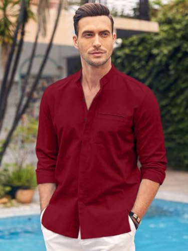 Image of Bellstone Men's Solid Cotton Shirt | Casual | Plain | Full Sleeve | Summer-Regular Fit| Men Stylish Shirt | Everyday Formal Wear |Soft Breathable Fabric | Everyday Smart Casual Wear