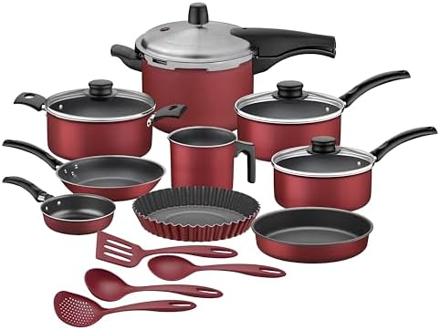 Jogo Panelas 13 Peças Tramontina Turim Com Frigideiras Antiaderen...