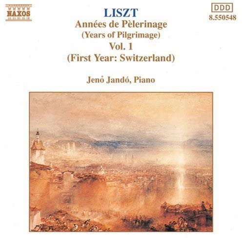 Annees de Pelerinage 1 [Audio CD] F. Liszt; Jen Jand; Jenö Jandó and Franz Liszt