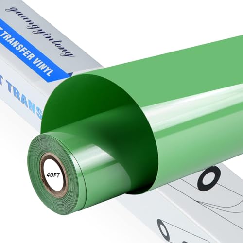 Vinyle transfert thermique HTV vert pomme pour personnaliser vos t-shirts