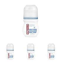 Borotalco, Deodorante Roll On Invisibile Azzurro, Formula Senza Alcool con Talco Effetto Barriera, Cattura e Non Trasferisce Aloni, 48h di Efficacia, Profumo Fresco Oceanico – 1 Flacone da 50 ml