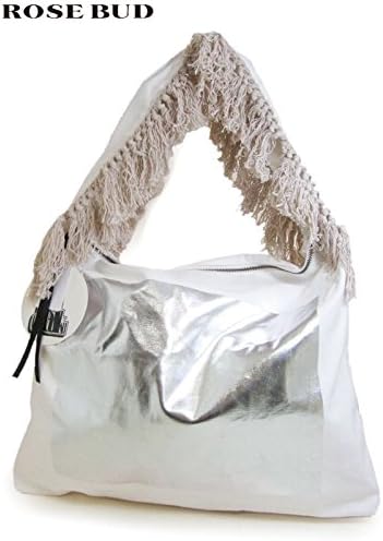 Amazon Rose Bud ローズバッド Okiraku Rose Bud オキラク ローズバッド Af Fringe Metal Messenger Bagフリンジメタルメッセンジャーバッグ コラボ ショルダーrosebud Rose Bud ローズバッド レディース バッグ 財布