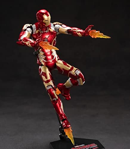 Ovonni Ironman Mk43 Action Figure,Exquisite Painting All Joints Movable 7 Inch Collectible Toy #TOP1