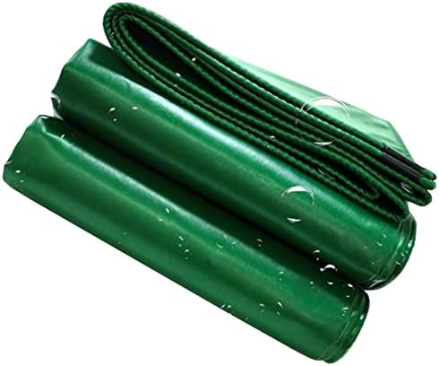 Heavy Duty Tarpaulin Sheet Cover 100% Waterproof 450g/m² 0.35mm Green PVC Tarp with Metal Eyelets, Tarp Sheet Cover for Multipurpose Outdoor Use (Customised) (Size : 2x1.5m)