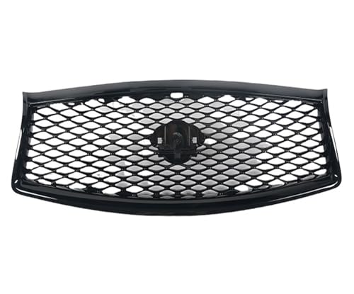 Couverture calandre de pare-chocs haut de gamme finition noir brillant pour Infiniti Q50